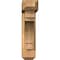 Ekena Millwork Merced Craftsman Smooth Bracket w/ Offset Brace, Western Red Cedar, 5 1/2"W x 22"D x 22"H BKT0604X22X22MRC04SWR - alternate 3